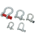 China customized carbon steel/stainless steel d-ring shackle